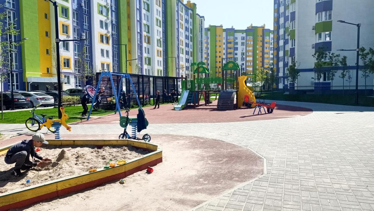 069 Apartment Near Airport In A New Building Kiev Buitenkant foto